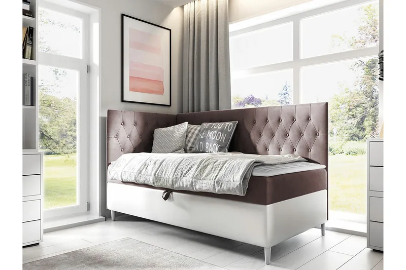 Boisdale Sengeramme 100x200 cm - Møbler - Senge - Sengeramme & sengestel