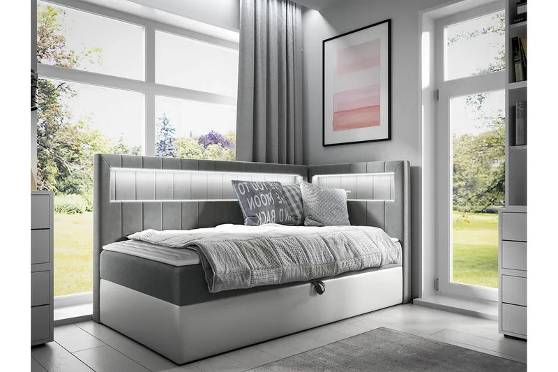 Boisdale Sengeramme 100x200 cm - Møbler - Senge - Sengeramme & sengestel