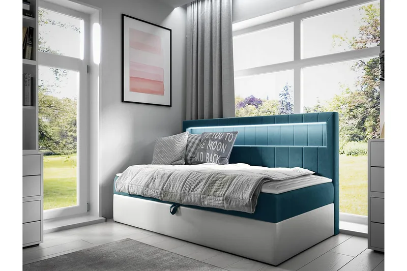 Boisdale Sengeramme 100x200 cm - Møbler - Senge - Sengeramme & sengestel