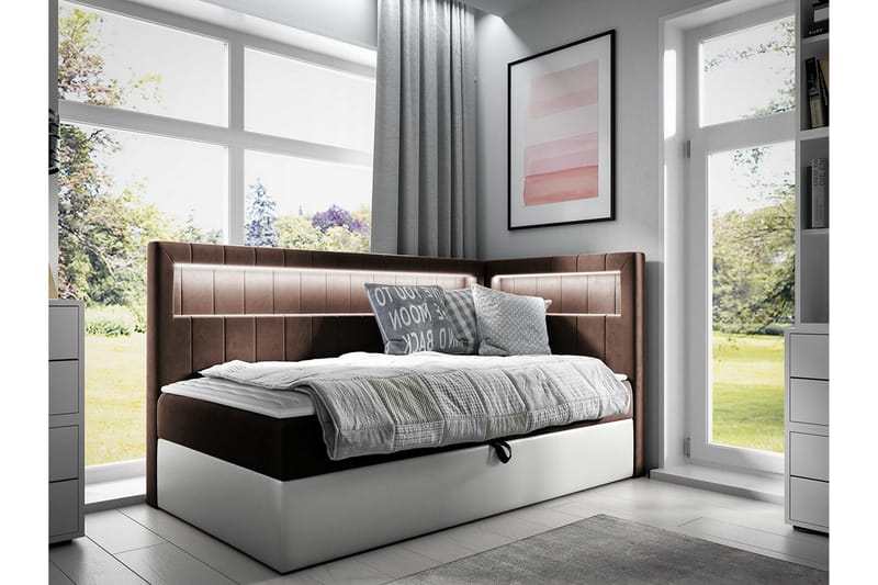 Boisdale Sengeramme 100x200 cm - Møbler - Senge - Sengeramme & sengestel