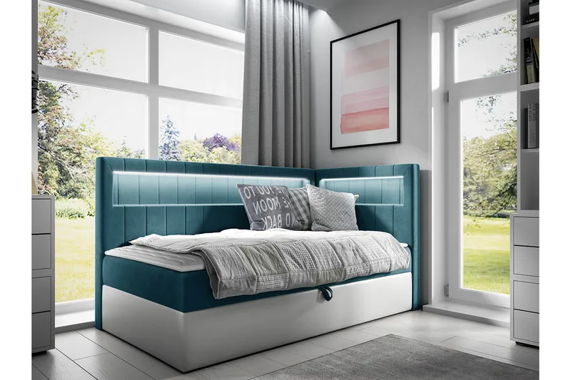 Boisdale Sengeramme 100x200 cm - Møbler - Senge - Sengeramme & sengestel