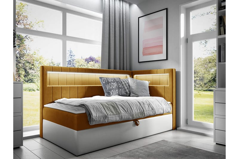 Boisdale Sengeramme 100x200 cm - Møbler - Senge - Sengeramme & sengestel