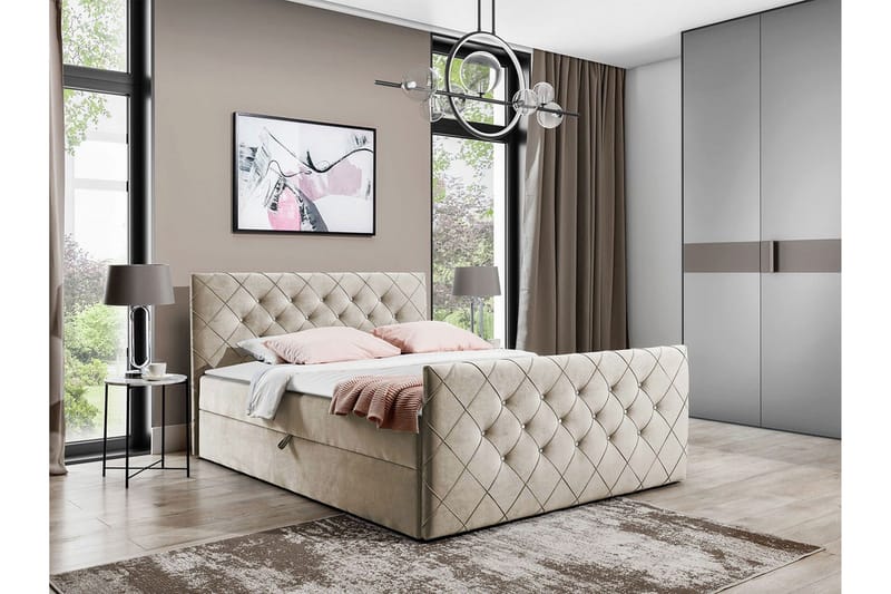 Boisdale Sengeramme 120x200 cm - Møbler - Senge - Sengeramme & sengestel