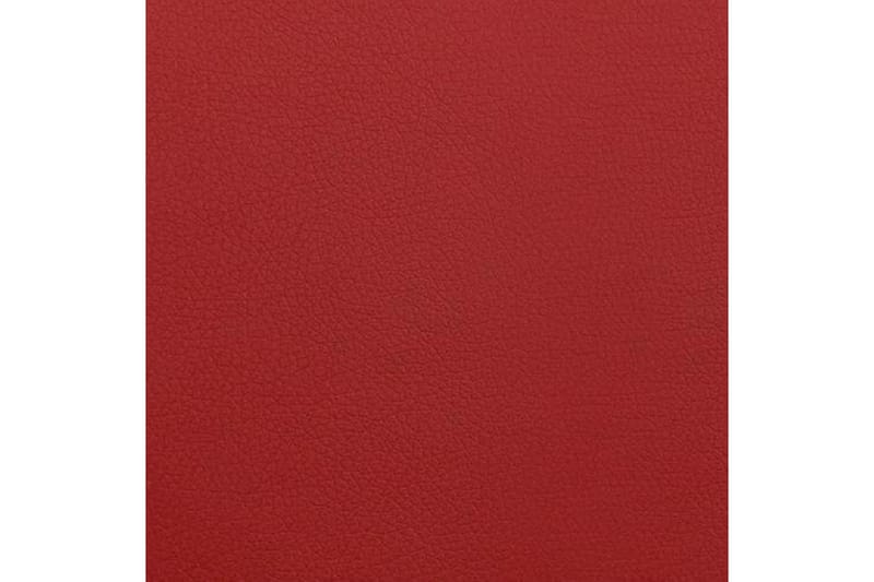Boisdale Sengeramme 140x200 cm i Kunstlæder med Fasthedsgrad Medium - Rød - Møbler - Senge - Sengeramme & sengestel