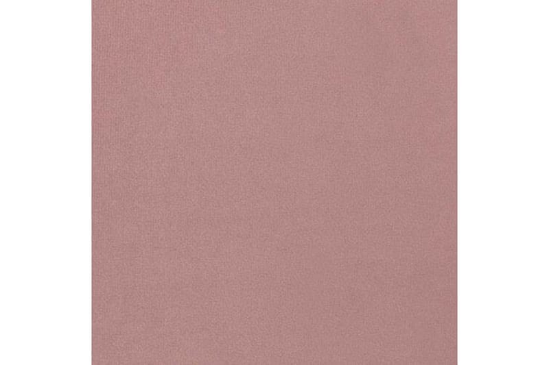 Boisdale Sengeramme 140x200 cm i Stof med Sengegavl - Rosa - Møbler - Senge - Sengeramme & sengestel