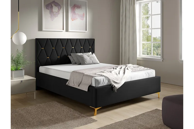 Boisdale Sengeramme 140x200 cm - Møbler - Senge - Sengeramme & sengestel