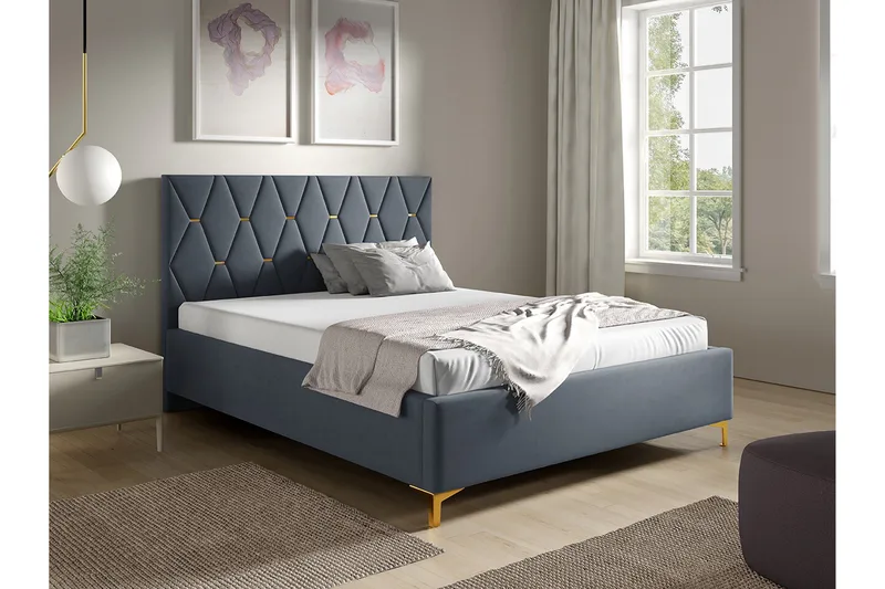 Boisdale Sengeramme 140x200 cm - Møbler - Senge - Sengeramme & sengestel