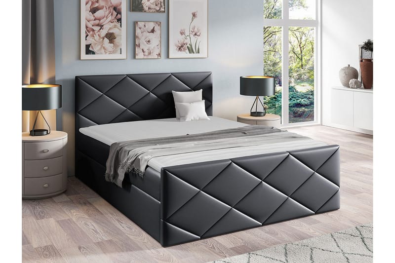 Boisdale Sengeramme 140x200 cm - Møbler - Senge - Sengeramme & sengestel