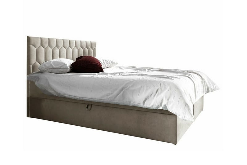 Boisdale Sengeramme 160x200 cm - Beige - Møbler - Senge - Sengeramme & sengestel