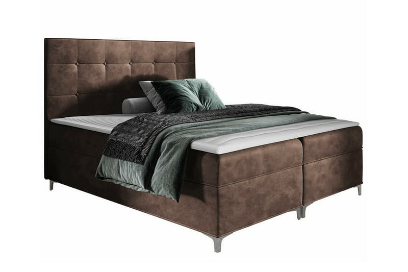 Boisdale Sengeramme 160x200 cm - Brun - Møbler - Senge - Sengeramme & sengestel