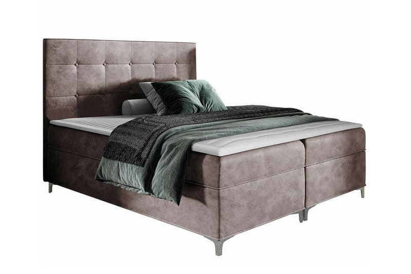 Boisdale Sengeramme 160x200 cm - Brun - Møbler - Senge - Sengeramme & sengestel