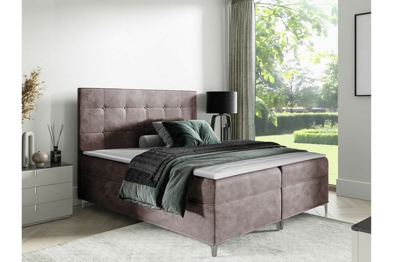 Boisdale Sengeramme 160x200 cm - Brun - Sengeramme & sengestel