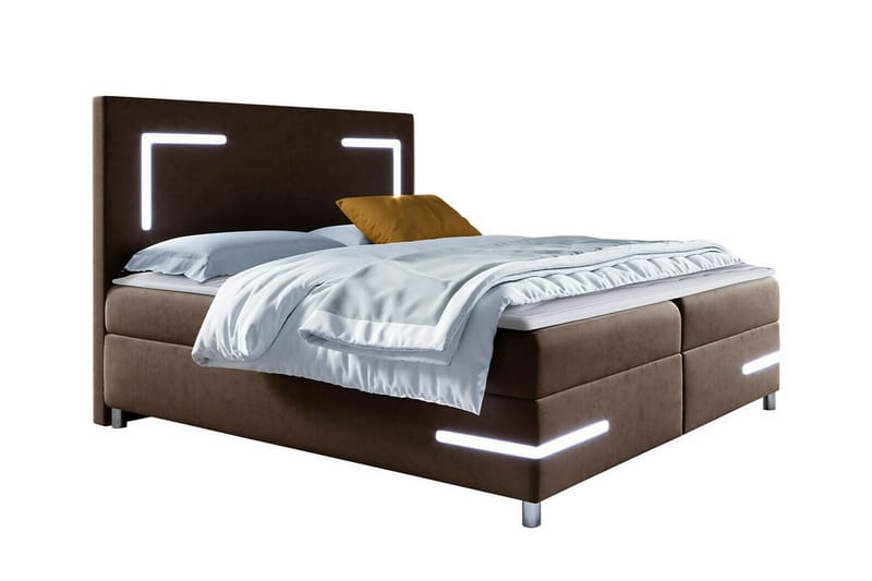 Boisdale Sengeramme 160x200 cm - Brun - Møbler - Senge - Sengeramme & sengestel