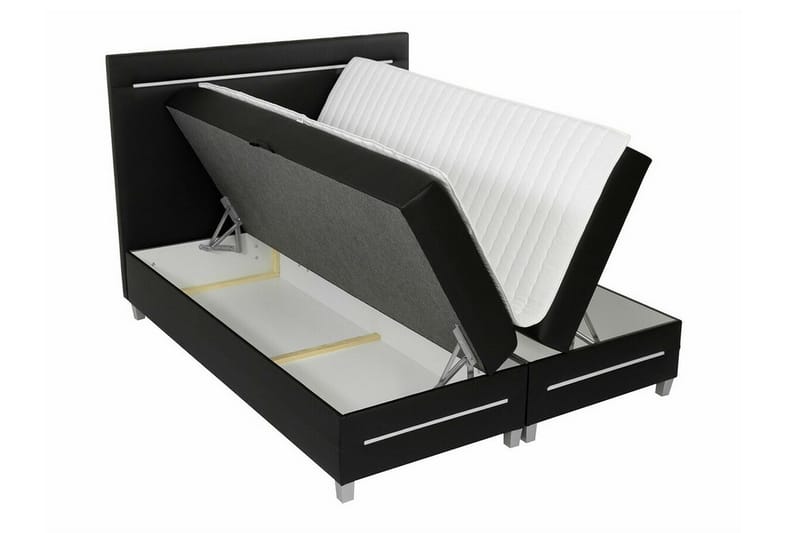 Boisdale Sengeramme 160x200 cm - Hvid - Møbler - Senge - Sengeramme & sengestel