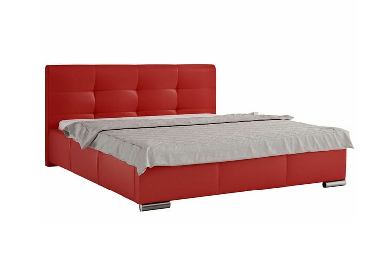 Boisdale Sengeramme 160x200 cm - Rød - Møbler - Senge - Sengeramme & sengestel