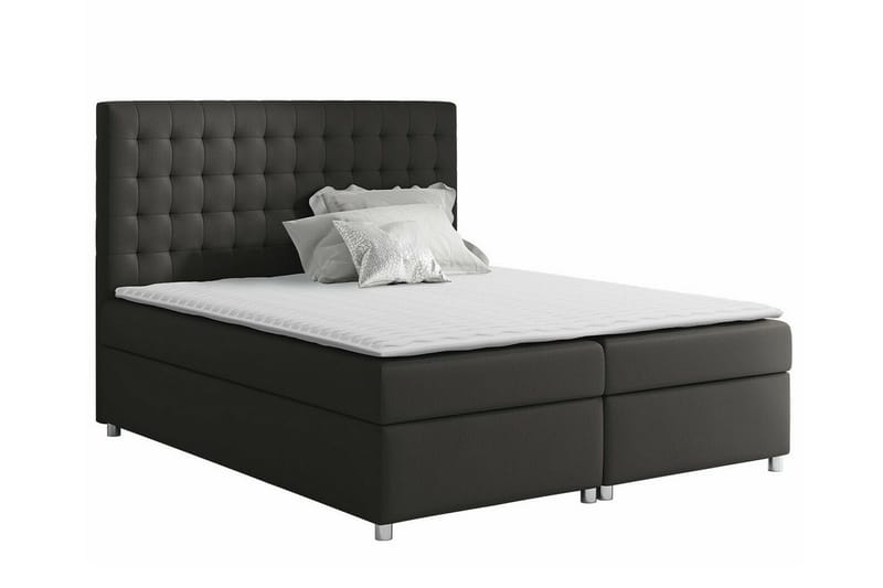Boisdale Sengeramme 160x200 cm - Sort - Møbler - Senge - Sengeramme & sengestel