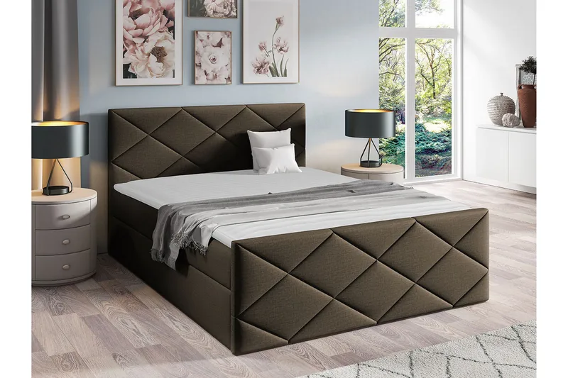 Boisdale Sengeramme 160x200 cm - Møbler - Senge - Sengeramme & sengestel