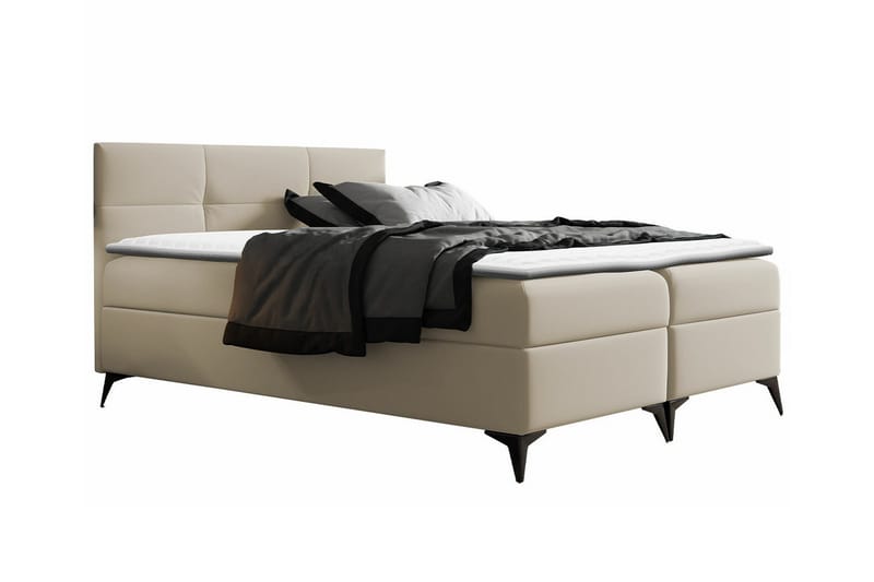 Boisdale Sengeramme 180x200 cm - Beige - Møbler - Senge - Sengeramme & sengestel