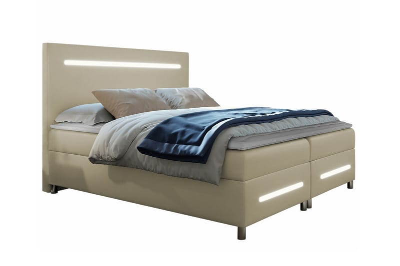 Boisdale Sengeramme 180x200 cm - Beige - Møbler - Senge - Sengeramme & sengestel