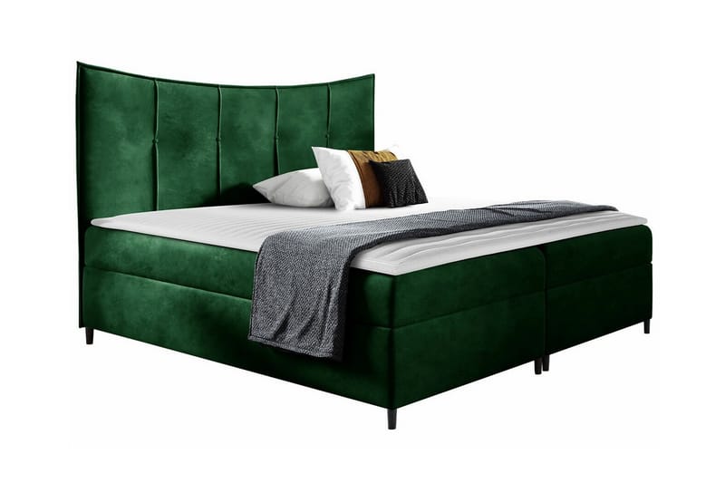 Boisdale Sengeramme 180x200 cm - Grøn - Møbler - Senge - Sengeramme & sengestel