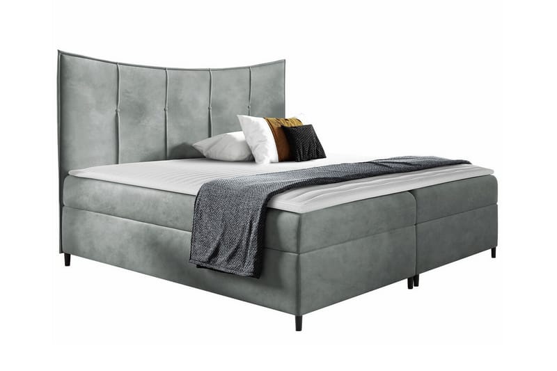 Boisdale Sengeramme 180x200 cm - Lysegrå - Møbler - Senge - Sengeramme & sengestel