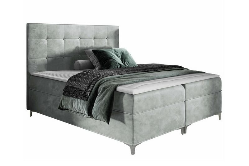Boisdale Sengeramme 180x200 cm - Lysegrå - Møbler - Senge - Sengeramme & sengestel