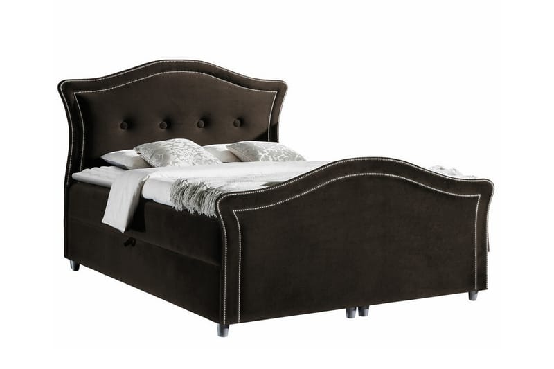 Boisdale Sengeramme 180x200 cm - Mørkebrun - Møbler - Senge - Sengeramme & sengestel