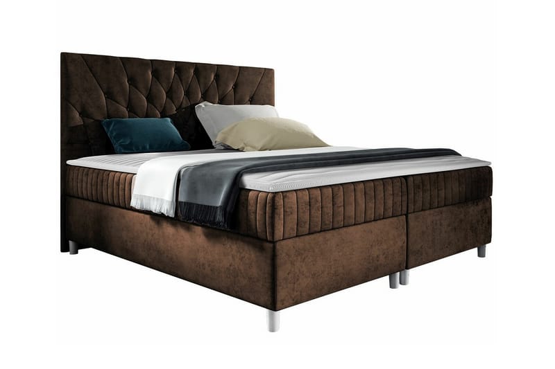 Boisdale Sengeramme 180x200 cm - Mørkebrun - Møbler - Senge - Sengeramme & sengestel