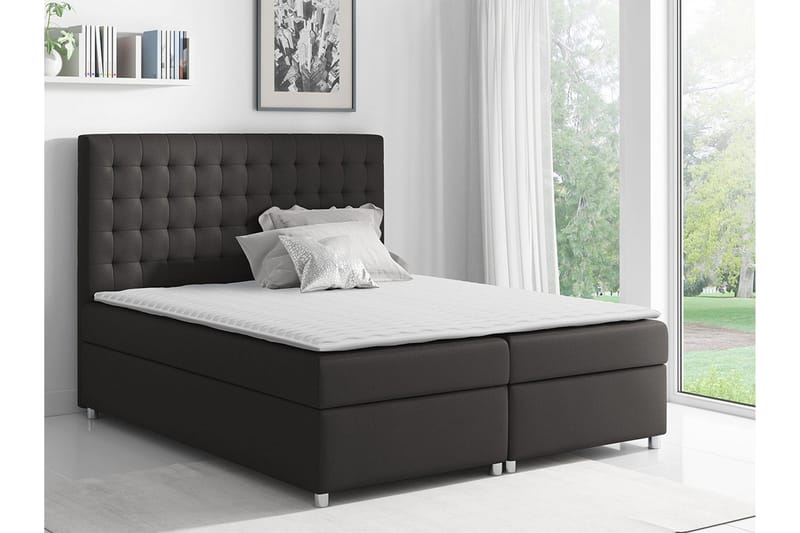 Boisdale Sengeramme 180x200 cm - Mørkegrå - Møbler - Senge - Sengeramme & sengestel