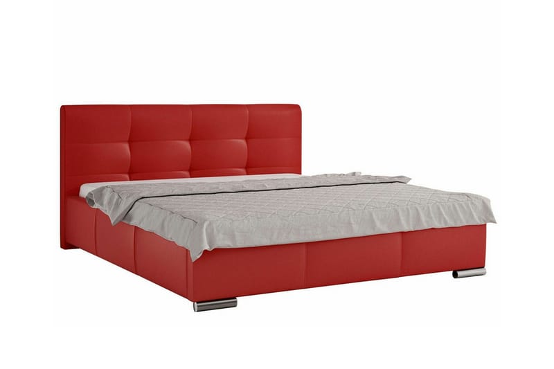 Boisdale Sengeramme 180x200 cm - Rød - Møbler - Senge - Sengeramme & sengestel