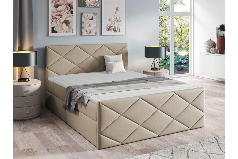 Boisdale Sengeramme 180x200 cm - Møbler - Senge - Sengeramme & sengestel