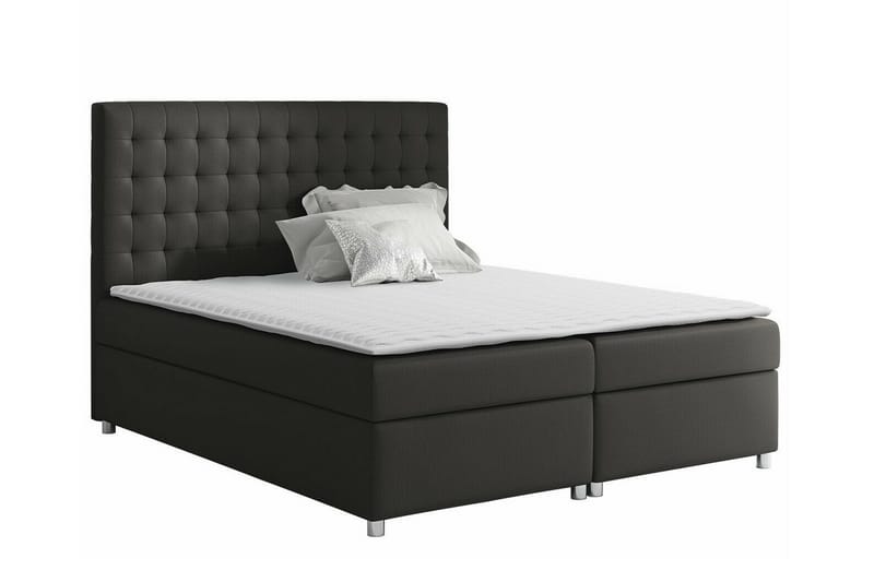 Boisdale Sengeramme 200x200 cm - Mørkegrå - Møbler - Senge - Sengeramme & sengestel