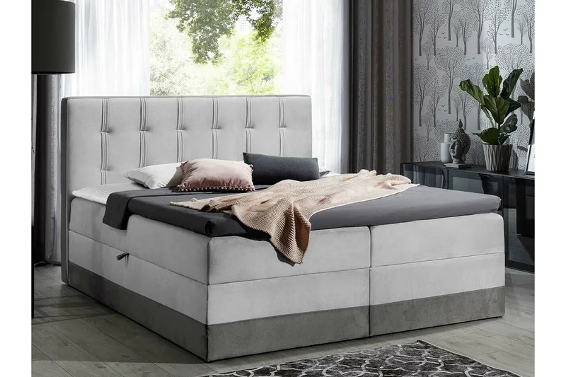 Boisdale Sengeramme 200x200 cm - Møbler - Senge - Sengeramme & sengestel