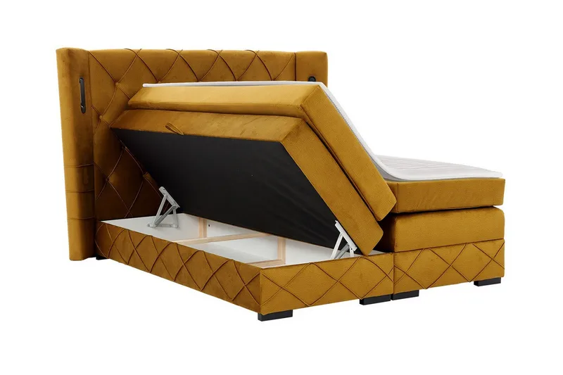 Boisdale Sengeramme 200x200 cm - Møbler - Senge - Sengeramme & sengestel