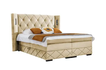 Boisdale Sengeramme 200x200 cm - Møbler - Senge - Sengeramme & sengestel