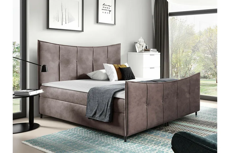 Boisdale Sengeramme 200x200 cm - Møbler - Senge - Sengeramme & sengestel
