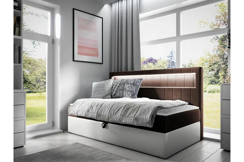 Boisdale Sengeramme 90x200 cm - Møbler - Senge - Sengeramme & sengestel