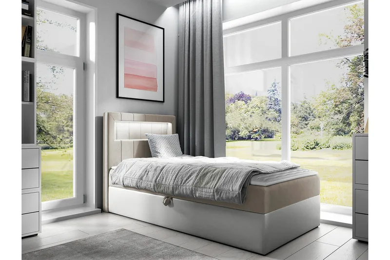 Boisdale Sengeramme 90x200 cm - Møbler - Senge - Sengeramme & sengestel