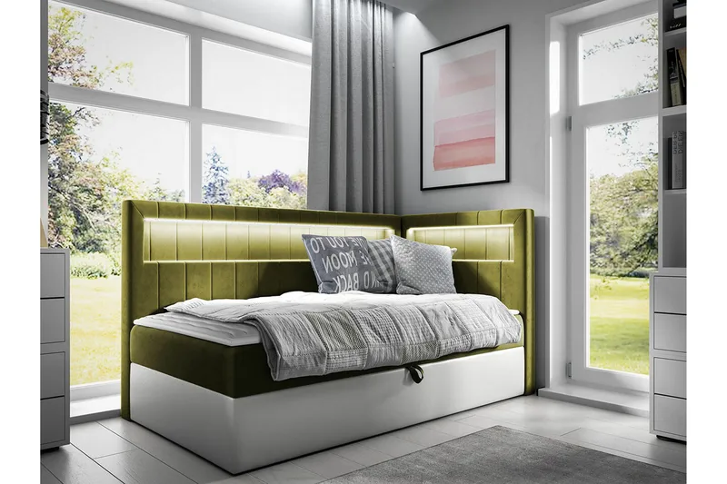 Boisdale Sengeramme 90x200 cm - Møbler - Senge - Sengeramme & sengestel