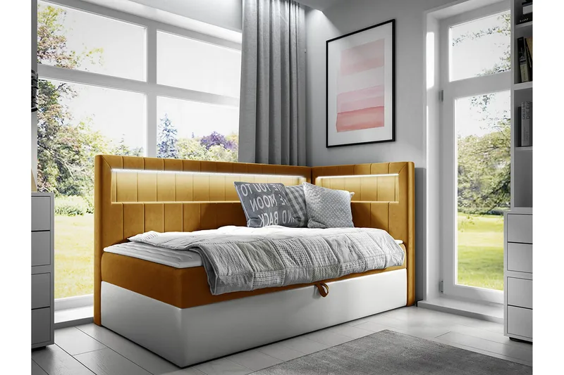 Boisdale Sengeramme 90x200 cm - Møbler - Senge - Sengeramme & sengestel