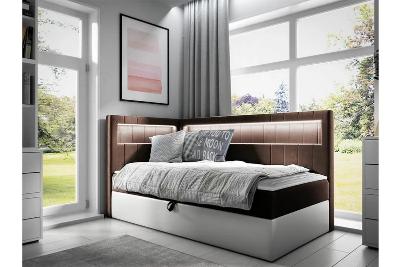 Boisdale Sengeramme 90x200 cm - Møbler - Senge - Sengeramme & sengestel