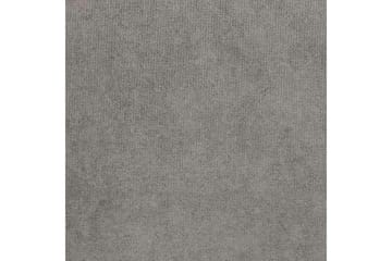 Boisdale Sengeramme med Opbevaring 140x200 cm i Stof med Fasthedsgrad Medium - Grå - Møbler - Senge - Sengeramme & sengestel