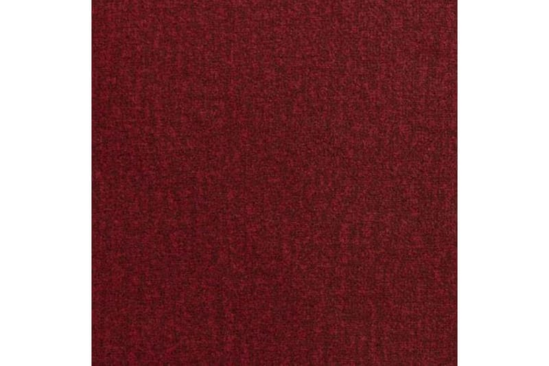 Boisdale Sengeramme med Opbevaring 140x200 cm i Stof med Fasthedsgrad Medium - Rød - Møbler - Senge - Sengeramme & sengestel