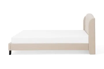 Bordeau | Dobbelt seng 180 | 200 cm - Beige - Møbler - Senge - Sengeramme & sengestel