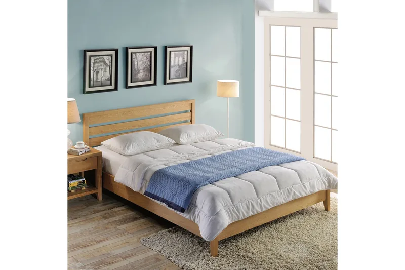 Chamba Säng 160x200 cm med Harmony top madrass Wood, undefined
