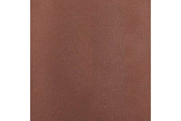 Cleaton Sengeramme 140x200 cm i Stof med Opbevaring og Sengegavl - Terrakotta - Møbler - Senge - Sengeramme & sengestel