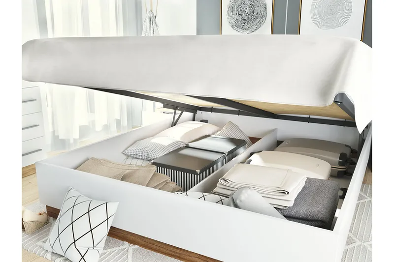 Dentro seng 218x167x88 cm - Møbler - Senge - Sengeramme & sengestel