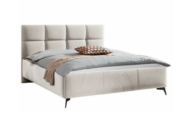 Derry Sengeramme 160x200 cm - Beige - Møbler - Senge - Sengeramme & sengestel