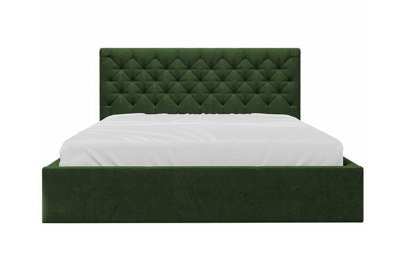 Derry Sengeramme 160x200 cm - Grøn - Sengeramme & sengestel