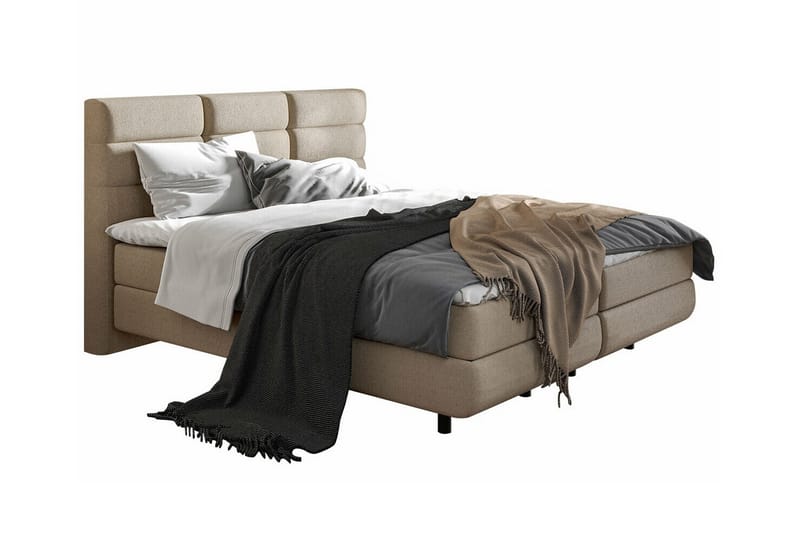 Derry Sengeramme 180x200 cm - Beige - Møbler - Senge - Sengeramme & sengestel